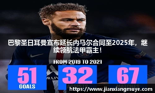 巴黎圣日耳曼宣布延长内马尔合同至2025年，继续领航法甲霸主！